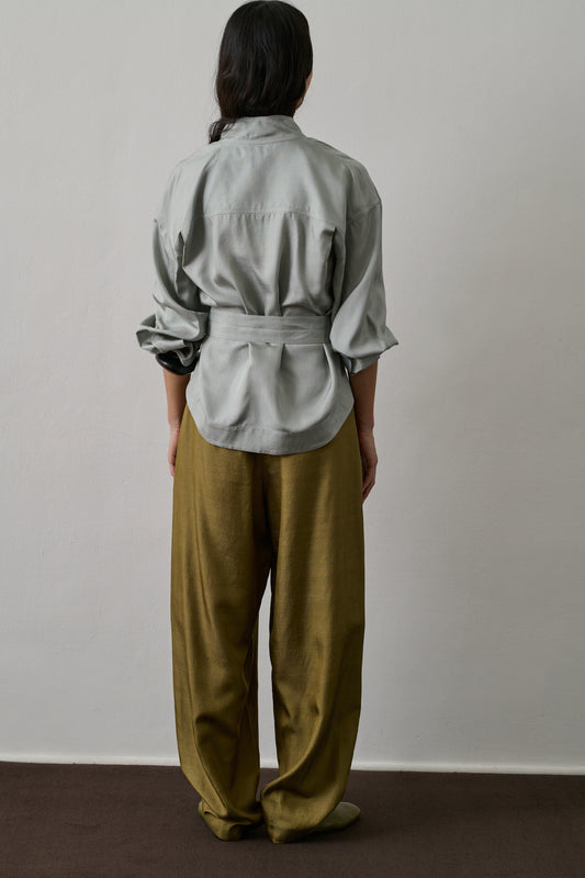Chemise Felicite - Bleu Glacé - Soie - Femme