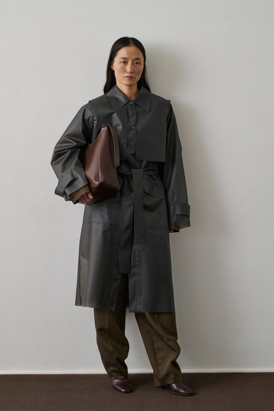 Sac Uma - Chocolat - Cuir - Femme